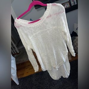 Oversized White Sweater